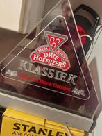 Drie Hoefijzers Klassiek Bier Reclamebord, Ophalen of Verzenden, Gebruikt