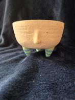 Appelig face it bloempot, Ophalen of Verzenden, Zo goed als nieuw, Rond, Minder dan 25 cm