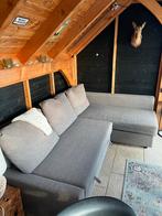 IKEA Friheten Hoekbank Slaapbank Grijs, Huis en Inrichting, Slaapkamer | Slaapbanken, Ophalen, Gebruikt, Tweepersoons, Overige maten