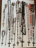 verzameling van 12 oude antieke rozenkransen/paternoster, Ophalen of Verzenden