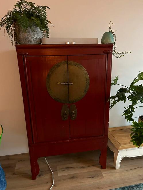Chinese bruidskast, rood, Antiek en Kunst, Antiek | Meubels | Kasten, Ophalen
