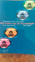 Het Palet van de Psychologie - Jakop Rigter, Ophalen of Verzenden, Gelezen, Overige onderwerpen, Jakop Rigter