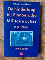 De hinderlaag bij Sindoeradja - Hans Gerritsen, Tweede Wereldoorlog, Ophalen of Verzenden, Zo goed als nieuw, Hans Gerritsen