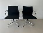 ZGAN, Vitra EA108, bureaustoel draaibaar, set prijs, Ophalen, Zo goed als nieuw, Zwart