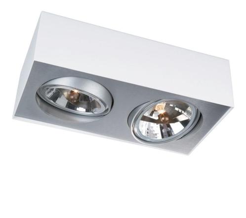 Phillips Lirio Bloq opbouwspot 9x dubbele, 4x enkele spot, Huis en Inrichting, Lampen | Spots, Gebruikt, Plafondspot of Wandspot