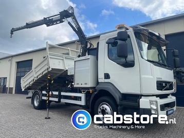 Volvo FL 240 4x2 Euro 5 - Kipper - MKG HLK 45 a2 Autolaadkra beschikbaar voor biedingen