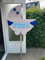 Geboorte bord, Kinderen en Baby's, Kraamcadeaus en Geboorteborden, Ophalen, Zo goed als nieuw, Geboortebord