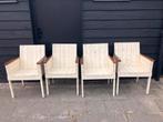 4x Piet Hein Eek sloophouten stoelen, Ophalen, Gebruikt