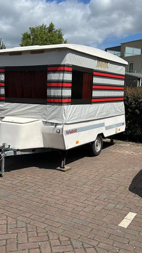 Vouwwagen Grand Paradiso, Caravans en Kamperen, Vouwwagens, Overige merken, tot en met 4, Meerkleurig, Aanwezig, Ophalen