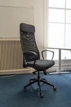 Moet nu weg! IKEA MARKUS bureaustoel donkergrijs, Huis en Inrichting, Bureaustoelen, Ophalen, Ergonomisch, Zo goed als nieuw, Grijs
