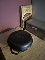 Lodge Combo Cooker Gietijzeren Pannen Set, Ophalen, Gebruikt, Koekenpan of Braadpan, Gietijzer