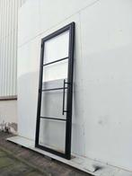 Exclusieve stalen scharnier deur. Hoge kwaliteit! 211x83, Nieuw, Glas, 80 tot 100 cm, Ophalen of Verzenden