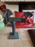 Bronzen Paardenbeeld - Kunstwerk, Antiek en Kunst, Kunst | Beelden en Houtsnijwerken, Ophalen of Verzenden