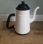 Brocante emaille theekan koffiekan, Ophalen of Verzenden