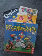 Spellen: Regenwormen, Yacht, Qwixx, Hobby en Vrije tijd, Gezelschapsspellen | Overige, Een of twee spelers, Ophalen of Verzenden