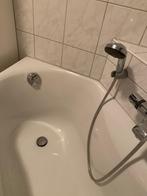 HOEKBAD VILLEROY EN BOCH 175 X 80 CM INCL GROHE MENGKRAAN, Ophalen, Zo goed als nieuw, Chroom, Bad