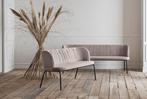 BOLIA Pleat Eetkamerbank - Warmgrijs - Steffensen & Würtz, Huis en Inrichting, Stoelen, Ophalen