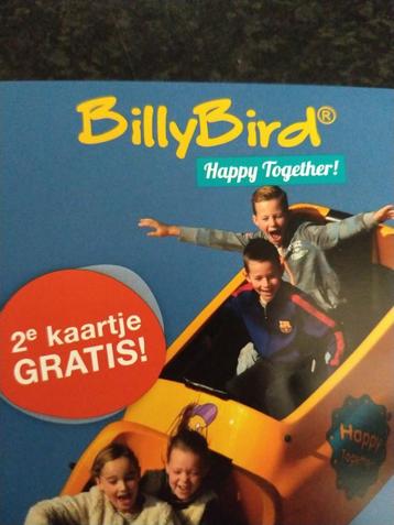 2e kaartje gratis Hemelrijk billybird