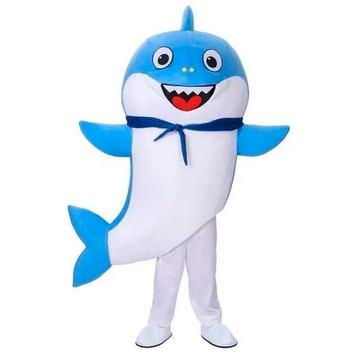 Baby Shark mascotte te huur beschikbaar voor biedingen