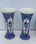 2x Delfts Blauw Vazen Made for Royal Sphinx by Boch Set #1, Antiek en Kunst, Ophalen of Verzenden