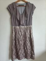 Paars/lila jurkje rouche glitter kant Steps 36, Ophalen, Paars, Steps, Maat 36 (S)
