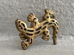 Vintage Salamander Speldje 1,5 cm, Ophalen of Verzenden, Gebruikt