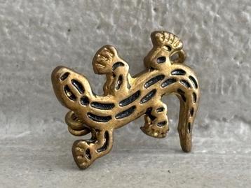 Vintage Salamander Speldje 1,5 cm beschikbaar voor biedingen