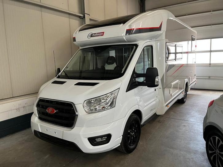 Challenge  Ultimate 337  31000nieuw staat met winterstalling, Caravans en Kamperen, Campers, Particulier, tot en met 4, Half-integraal