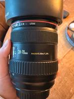 Canon EF 24-70mm f/2.8L USM Lens, Audio, Tv en Foto, Fotografie | Lenzen en Objectieven, Ophalen of Verzenden, Gebruikt, Standaardlens