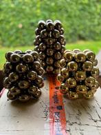 Vazen met ballen goud en brons van Light& Living 2 maten, Overige kleuren, Aardewerk of Porselein, Nieuw, Ophalen of Verzenden