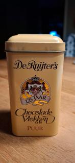 Vintage De Ruijter's Blik - Chocoladevlokken, Ophalen, Gebruikt, Overige, Overige merken