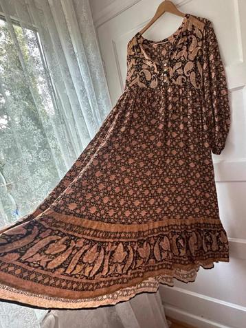 Maxi lange bohemian hippie festival jurk Arnhem M L 40 42  beschikbaar voor biedingen