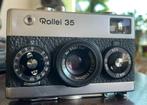 Rollei 35 filmcamera Tessar 40 mm f3.5  Lichtmeter werkt, Ophalen of Verzenden, Zo goed als nieuw, Compact, Overige Merken