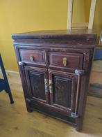Chinees kastje donkerbruin, Antiek en Kunst, Antiek | Meubels | Kasten, Ophalen