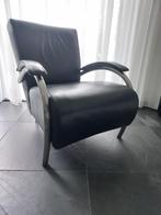fauteuil, Huis en Inrichting, Fauteuils, Ophalen, Gebruikt, Minder dan 75 cm, Leer