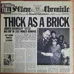 Jethro Tull - Thick As A Brick LP, Cd's en Dvd's, Ophalen of Verzenden, Gebruikt, 12 inch, Progressive