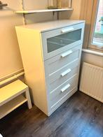 IKEA ladekast BRIMNES met 4 lades, Huis en Inrichting, Kasten | Ladekasten, Ophalen, 100 tot 150 cm, Nieuw, 50 tot 100 cm