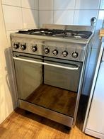 Smeg CX6SVNLKC9 gasfornuis met oven – nieuw gekocht in 2023, Witgoed en Apparatuur, Fornuizen, Ophalen, 60 cm of meer, 4 kookzones