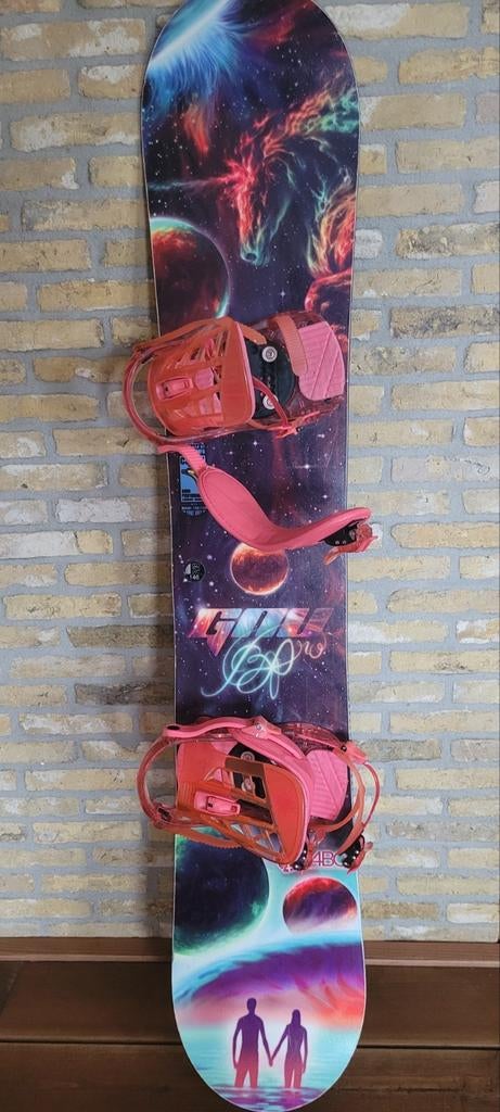 GNU Snowboard 146, Ophalen of Verzenden, Gebruikt, Board