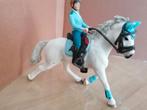 Schleich paard met ruiter wedstrijd 42111, Ophalen of Verzenden, Zo goed als nieuw