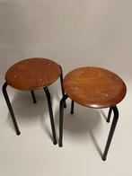 School krukjes, Huis en Inrichting, Krukjes, Ophalen, Gebruikt, IJzer