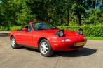 Mazda MX-5 uit 1995 | LAGE KM | NIEUWE APK | ROESTVRIJ, Auto's, Zwart, 4 cilinders, Bedrijf, Handgeschakeld