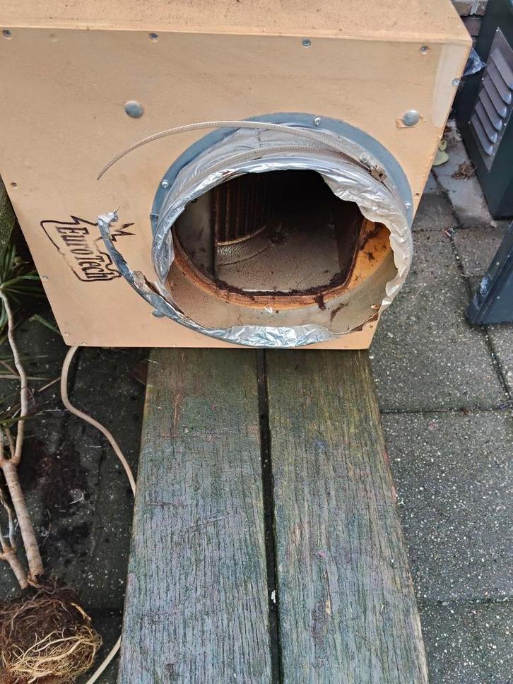 Afzuiger, Doe-het-zelf en Verbouw, Ventilatie en Afzuiging, Gebruikt, Afzuiger, Ophalen of Verzenden