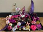 Kerstboom kerstballen set paars goud roze partij uniek bloem, Diversen, Kerst, Ophalen of Verzenden, Zo goed als nieuw