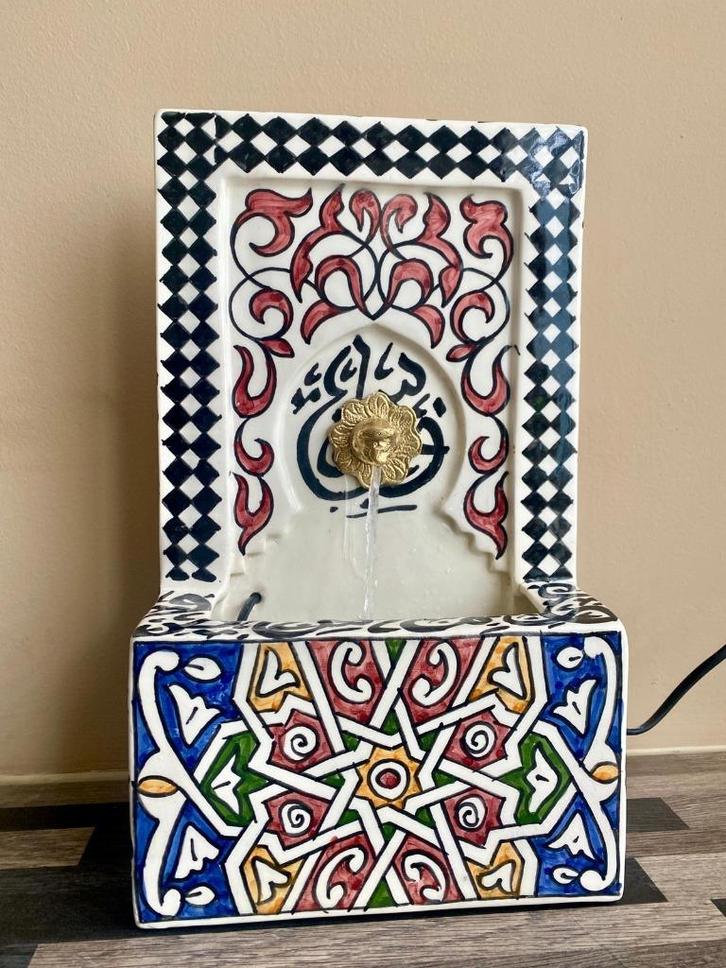 Marokkaanse water fontein, Tuin en Terras, Waterpartijen en Fonteinen, Nieuw, Fontein, Overige materialen, Ophalen of Verzenden