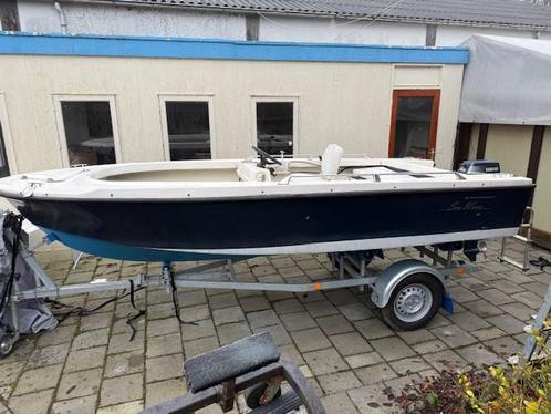 SeaWave 430 (bj 1988), Watersport en Boten, Vis- en Consoleboten, Gebruikt, 3 tot 6 meter, Overige brandstoffen, Polyester