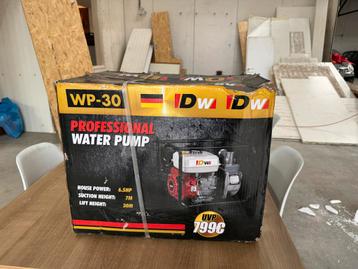 Nieuwe IDW WP-30 Benzine Waterpomp - Nooit Gebruikt! beschikbaar voor biedingen