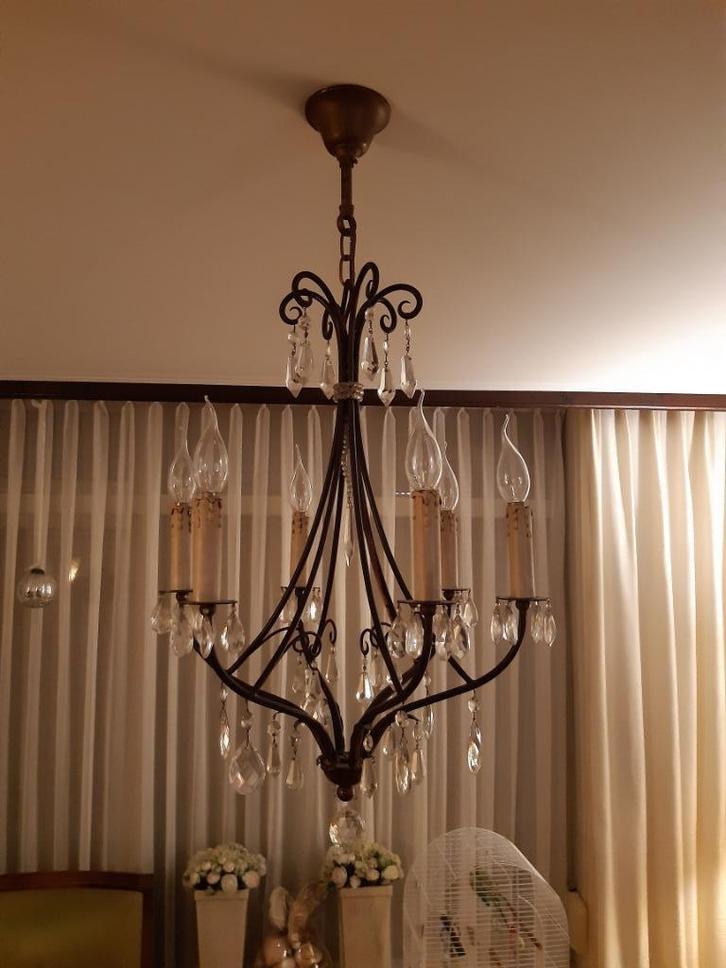 Originele antieke franse kroonlamp., Antiek en Kunst, Antiek | Lampen, Ophalen
