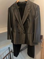 Feestelijk heren pak, Kleding | Heren, Kostuums en Colberts, Ophalen of Verzenden, Zo goed als nieuw, Maat 48/50 (M), Zwart