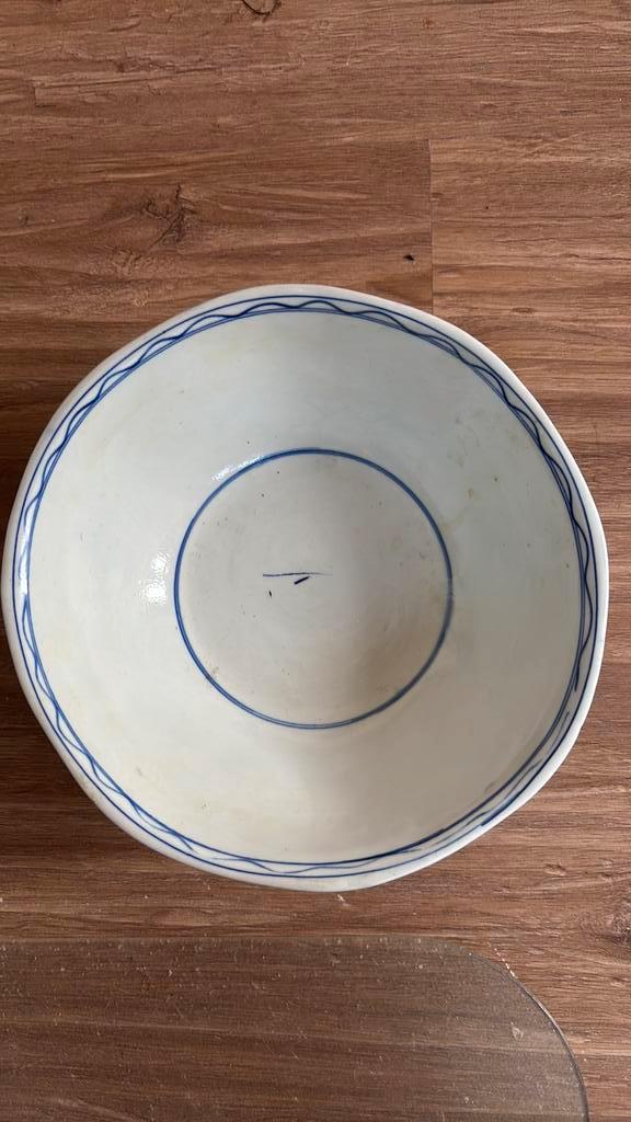 Schaal Japans porselein Imari-stijl. Vintage, Antiek en Kunst, Antiek | Keramiek en Aardewerk, Ophalen of Verzenden